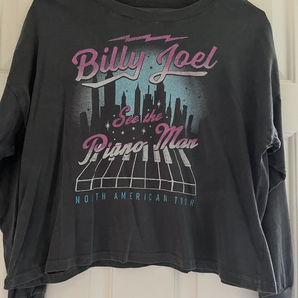 Billy Joel Boxy Tee Shirt